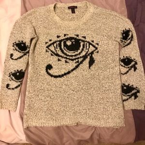 Material Girl Eye of Horus Sweater